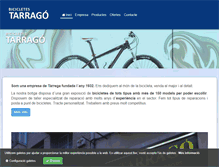 Tablet Screenshot of bicicletestarrago.com